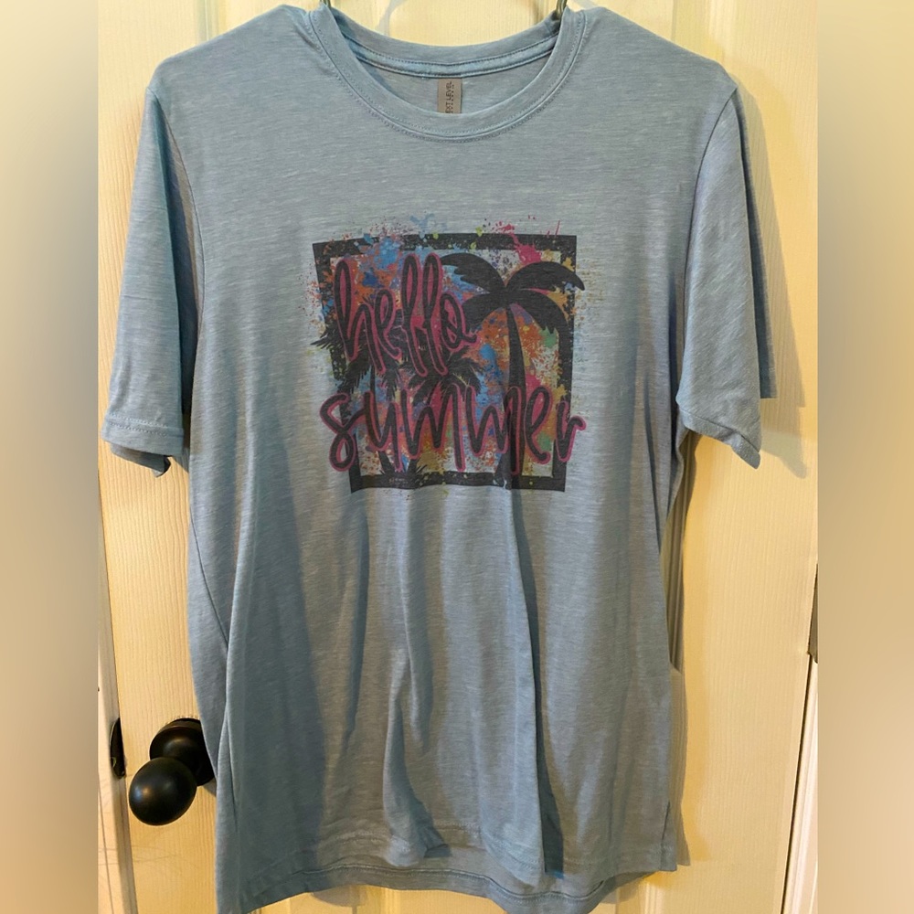 T shirt blue